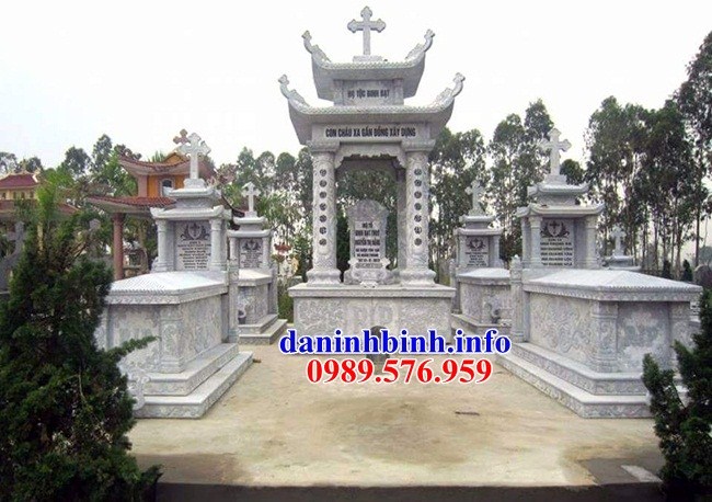 Nghĩa trang mộ đạo thiên chúa công giáo bằng đá mỹ nghệ Ninh Bình đẹp tại Bình Phước
