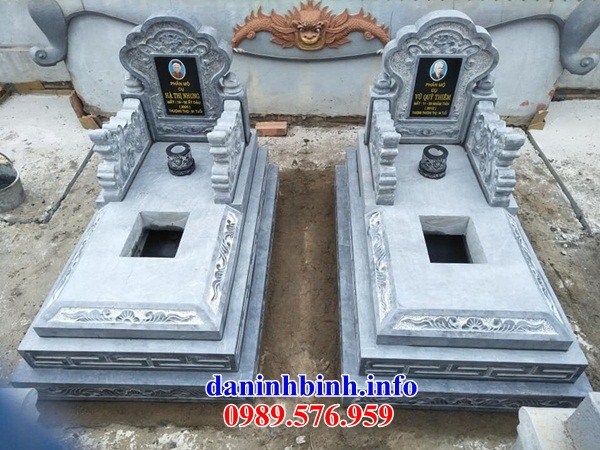 Xây lắp mộ công giáo đạo thiên chúa bằng đá cất để tro hài cốt hỏa táng tại Đắk Lắk