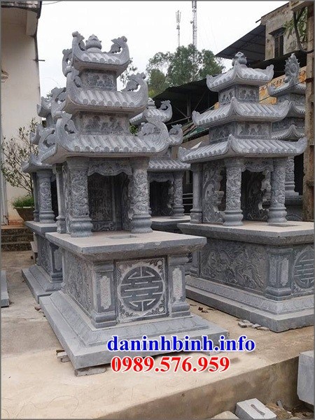 Bán báo giá mộ ba mái bằng đá mỹ nghệ Ninh Bình đẹp tại Bình Định