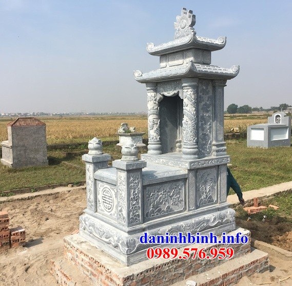 Bán báo giá mộ hai mái bằng đá chạm trổ tứ quý đẹp tại Bà Rịa Vũng Tàu
