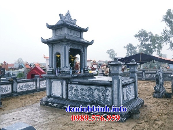Lăng mộ hai mái bằng đá bán tại Tiền Giang