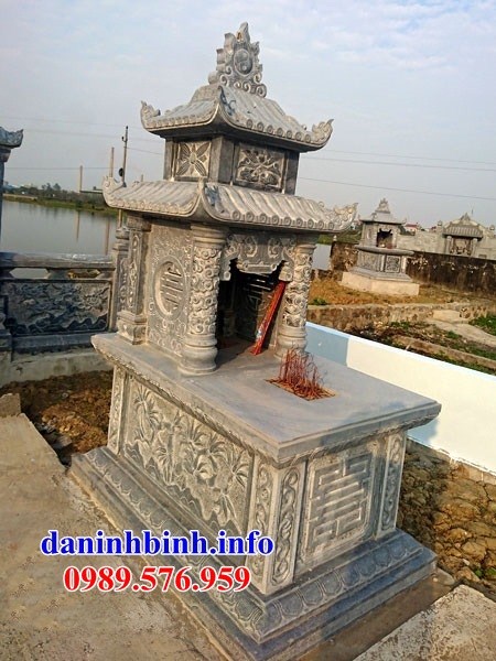 Lăng mộ hai mái bằng đá mỹ nghệ Ninh Bình bán tại Tiền Giang