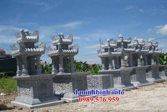 Lăng mộ đôi hai mái bằng đá nguyên khối Thanh Hóa bán tại Tuyên Quang