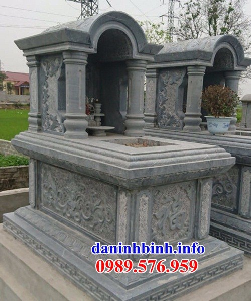 Mộ một mái bằng đá xanh Thanh Hóa bán tại Nghệ An