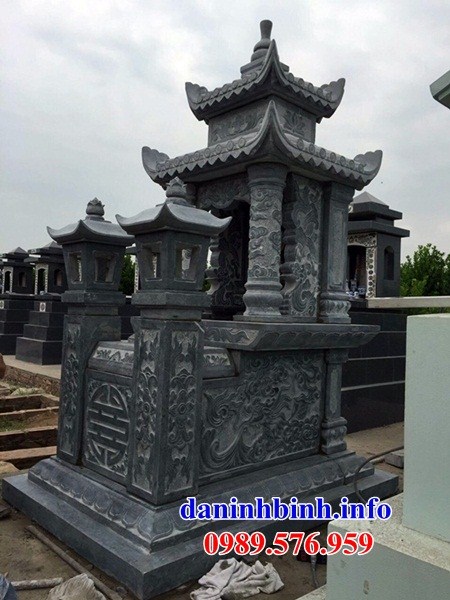 Địa chỉ bán mộ hai mái bằng đá thiết kế hiện đại đẹp tại Hà Tĩnh