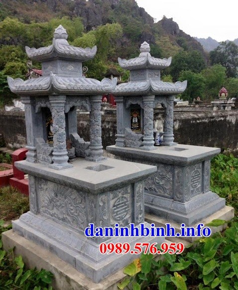 Địa chỉ bán mộ hai mái bằng đá thiết kế hiện đại đẹp tại Lâm Đồng