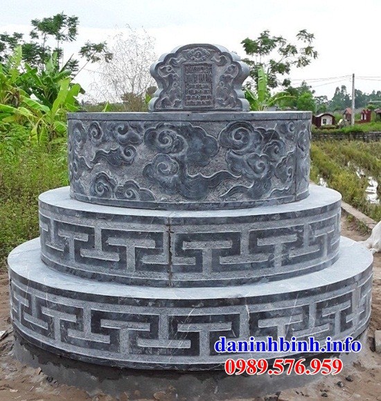 Hình ảnh mộ đá tròn bán tại Hưng Yên
