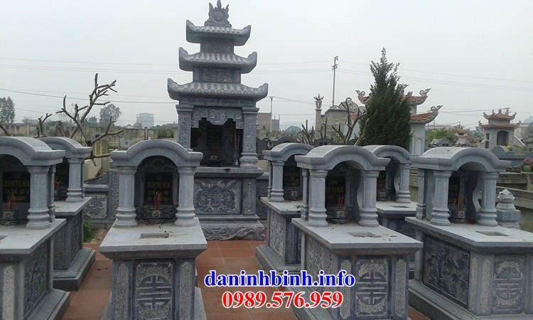 Lăng mộ một mái bằng đá Ninh Bình thiết kế đẹp tại Ninh Thuận