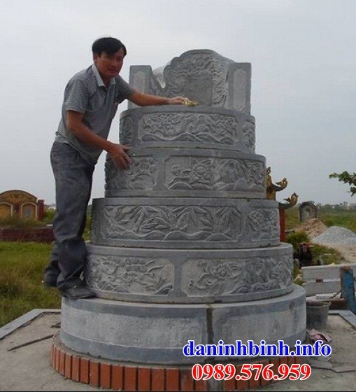 Lăng mộ tròn bằng đá mỹ nghệ Ninh Bình bán tại Bến Tre