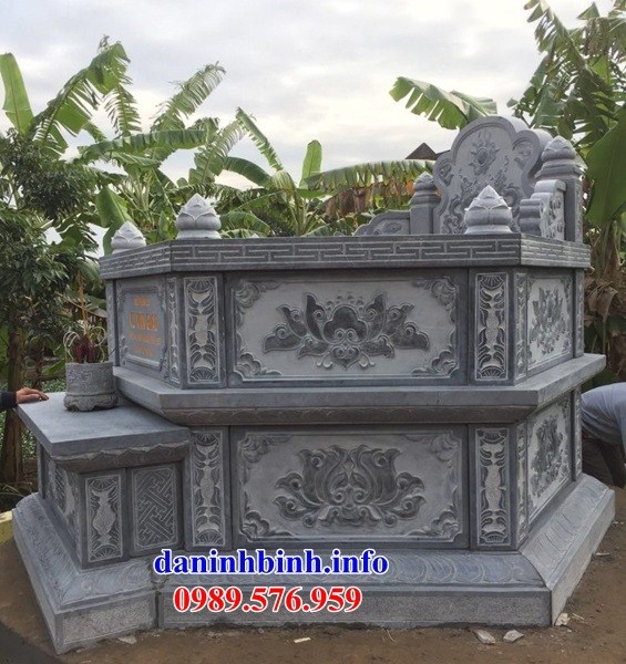 Lăng mộ tròn bằng đá thiết kế hiện đại đẹp tại TP Hồ Chí Minh