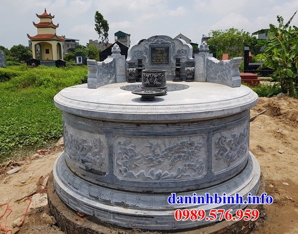 Lăng mộ tròn bằng đá đẹp tại Bắc Ninh