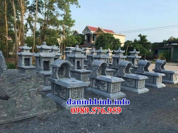 Mẫu mộ cất tro cốt một mái bằng đá bán báo giá tại Cao Bằng