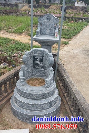 Mẫu mộ tròn bằng đá mỹ nghệ Thanh Hóa tại An Giang