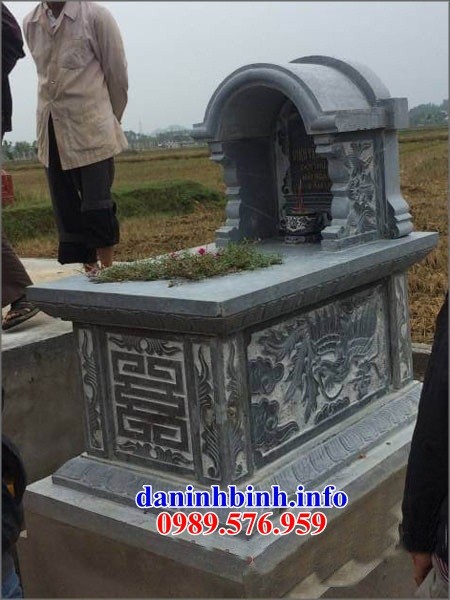 Mộ một mái bằng đá Thanh Hóa thiết kế đẹp bán tại Phú Yên