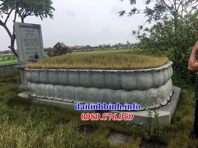 mộ bát giác lục lăng kích thước đẹp bằng đá mỹ nghệ Ninh Bình bán tại Nam Định