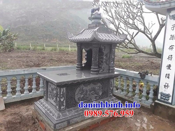 mộ một mái thiết kế đẹp bằng đá Ninh Bình bán tại Thừa Thiên Huế