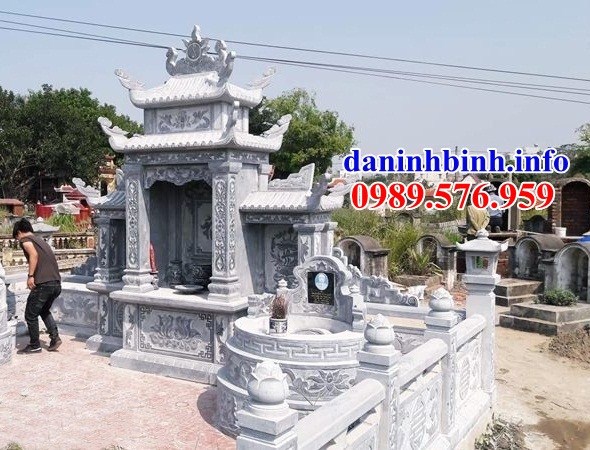 mộ tròn kích thước đẹp bằng đá xanh Thanh Hóa bán tại Cao Bằng