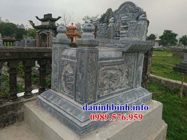 Địa chỉ bán mộ không mái đơn giản bằng đá mỹ nghệ Ninh Bình đẹp tại Hậu Giang