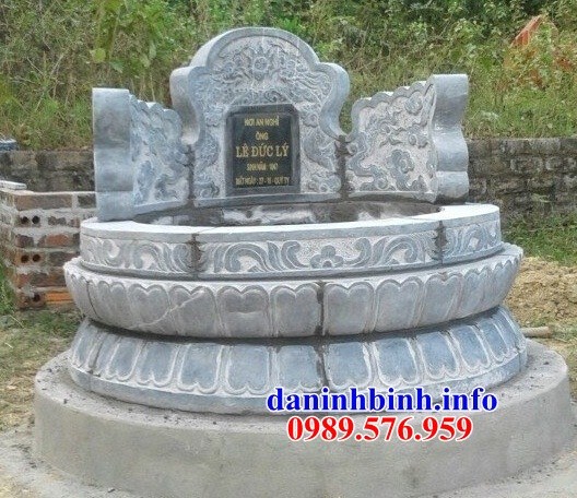 Địa chỉ bán mộ tròn bằng đá cất để tro hài cốt hỏa táng đẹp tại Quảng Ninh