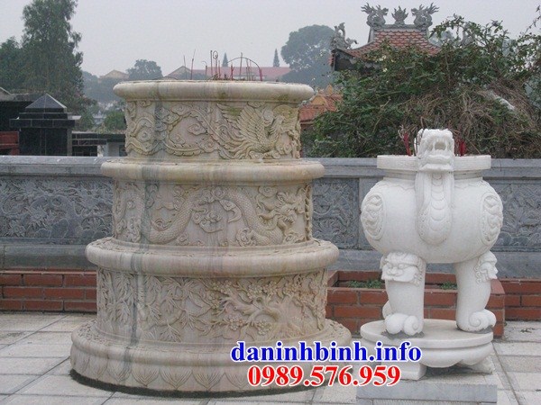 Địa chỉ bán mộ tổ tròn khu nghĩa trang gia đình dòng họ bằng đá vàng tự nhiên đẹp tại Bình Thuận